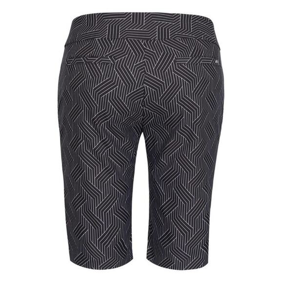Tail Zarine black‎ and white geometric zigzag GOLF Shorts size 8 new!! - Picture 4 of 8
